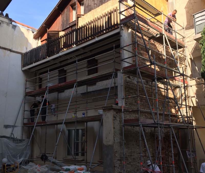 Façade immeuble rue Salenques